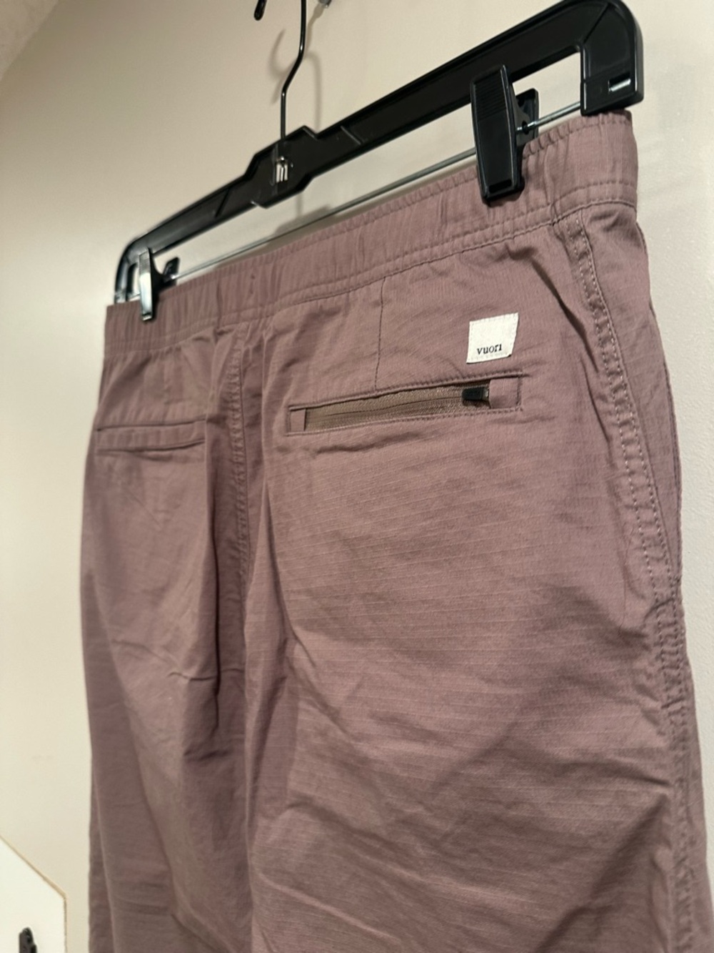 Vuori Women's Ripstop DuraTerra™ Wide Leg Crop Pants Mauve/Dusty Rose Large EUC - Picture 11 of 16